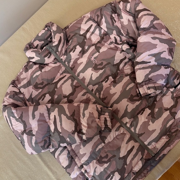 Browning pink Camouflage Down Puffer Jacket - Picture 2 of 6